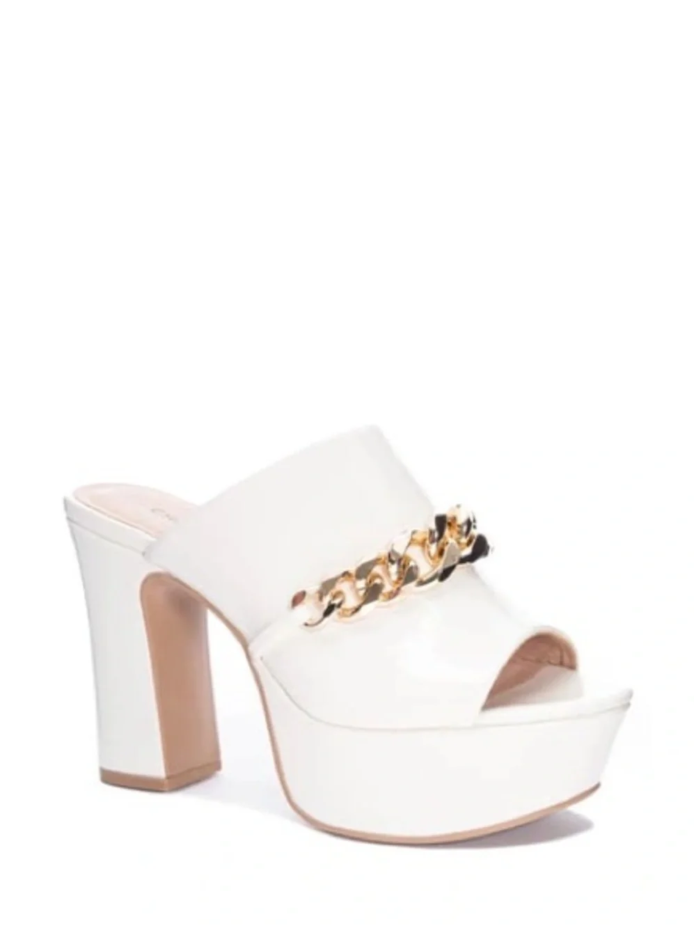 NEW Chinese Laundry Ditzy Platform Sandal In Cream Size 9.5